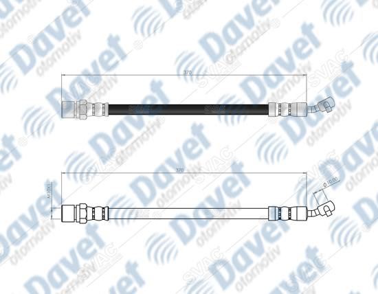 SVAC 300146 Arka Sag Fren Hortumu Epica 06-11  ####